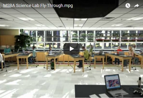 High School Science Lab Fly-Through Video