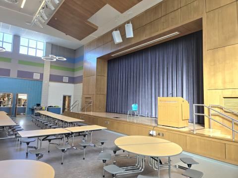 Peck Middle School Cafeteria